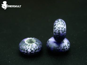 lila leopard, fimo dread beads, dread jewelry, dreadlock zubehör, dreadüperlen aus fimo, dreadkult, dreadshop, dreadschmuck günstig kaufen,  dread accessories, dreadperlen günstig kaufen, fimo dreadperlen, dreadshop, shop fuer dreadlocks, dreadlockschmuc